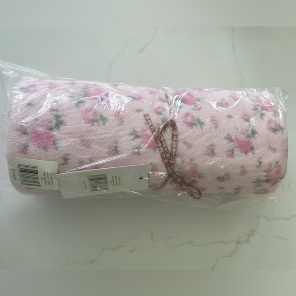 LoveShackFancy beach towel in Pink Seashell - Picture 3 of 5